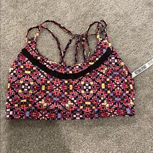 Colorful Geometric Sports Bra VS Sport